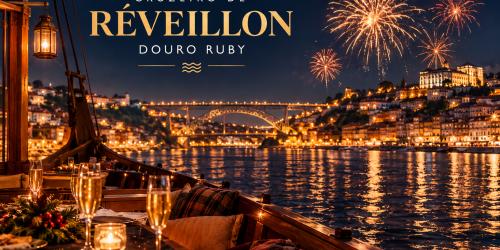 Cruzeiro de R&eacute;veillon - Douro Ruby 2026/27 (Barco Rabelo)
